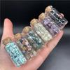 15-teiliges Mini-Wunschflaschen-Chip-Stein-Set, Kristall-Trommel-Reiki-Steine, Sammlung, Geschenk, Heimdekoration