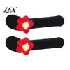 Door Handle Protector 2/4Pcs Flower Cover, Anti-collision Knob Protector, Anti-Static Bedroom Anti-Freeze Lever Sleeve for Home Office