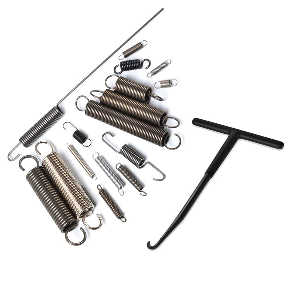 latikaly Motorcycle T-type Spring Hook Motorcycle Parts Tension Spring Tool