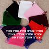 100Pcs/Lot Drawstring Velvet Sachet 5x7/7x9/9x12/10x15cm Pouches Small Size Jewelry Gift Display Packing Bags Can Customized