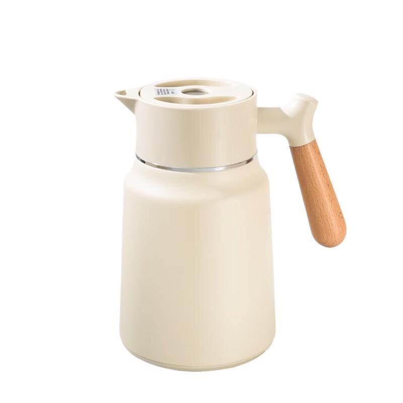 Adneny LOVE Z-099 Wooden Handle Vacuum Thermos