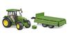 Bruder JD5115M Tractor & Green Trailer BR02108