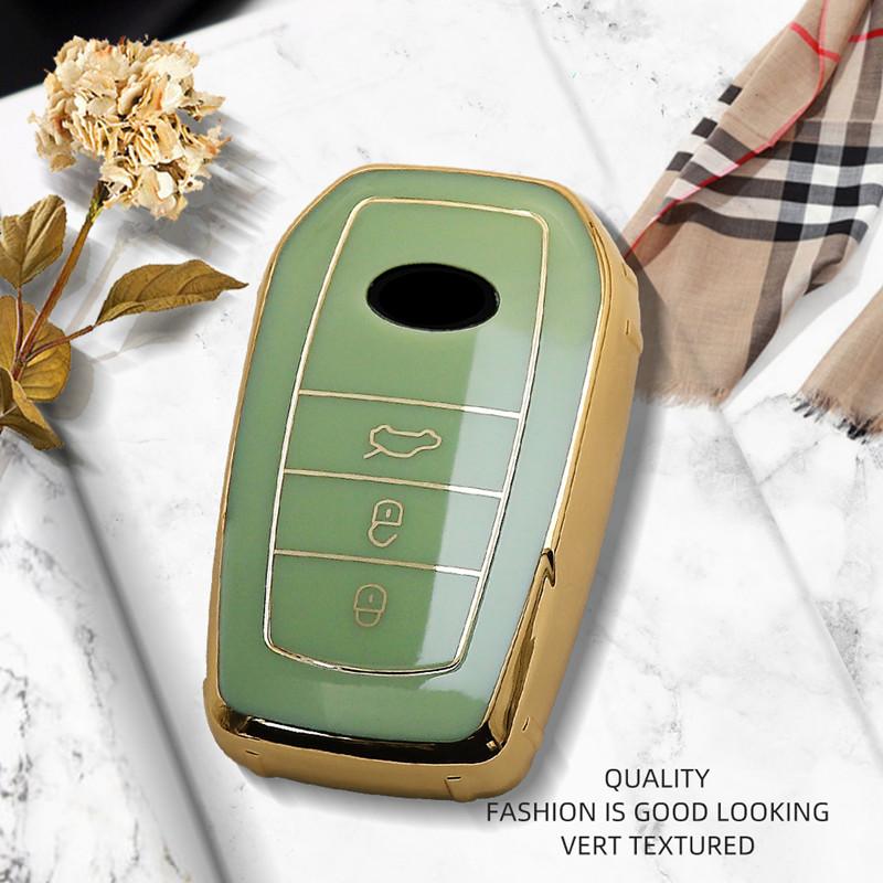 

Роскошный чехол для дистанционного ключа для Toyota CHR Rav4 Auris Avensis Prius Aygo Camry Land Cruiser Prado Crown Fortuner C Only Key Case