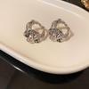 High-End European & American Metal Water Drop Ear Clips - No Piercing, Cool Autumn/Winter Style