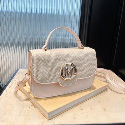 New Popular Small Square Bag Fashionable Retro Light Luxury Messenger Bag Versatile Portable Shoulder Messenger Bag Women