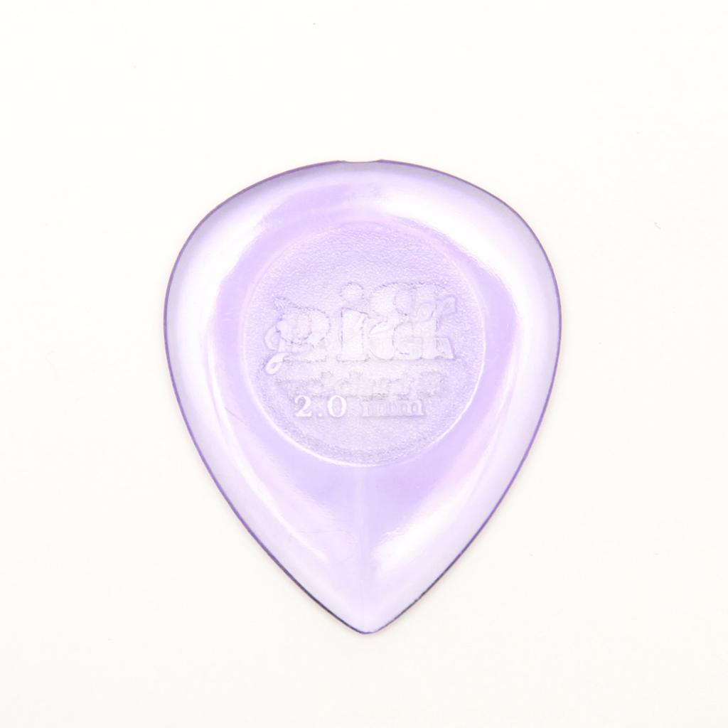 Jim Dunlop Big Stubby Picks Includes Jim Dunlop Big Stubby Picks and Musent Custom Players Picks (24-Pack) - 2.00mm 475B200-LBL-24P