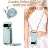 Crossbody Wallet with Card Holder Phone Case For Google Pixel 9 Pro XL 8A 7A 9A Pixel8Pro Lanyard Wrist Strap Leather Cover
