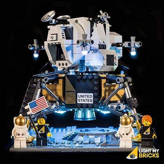 Light my bricks nasa apollo 11 lunar lander 10266, 793591189574