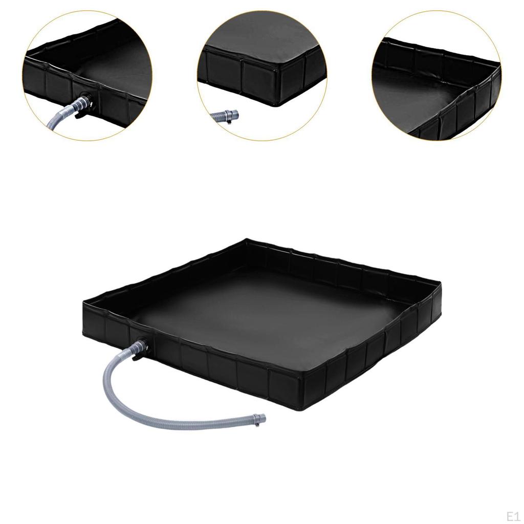 Baza de dus pliabila podea cort adulti cu teava de scurgere impermeabila practic interior femei barbati