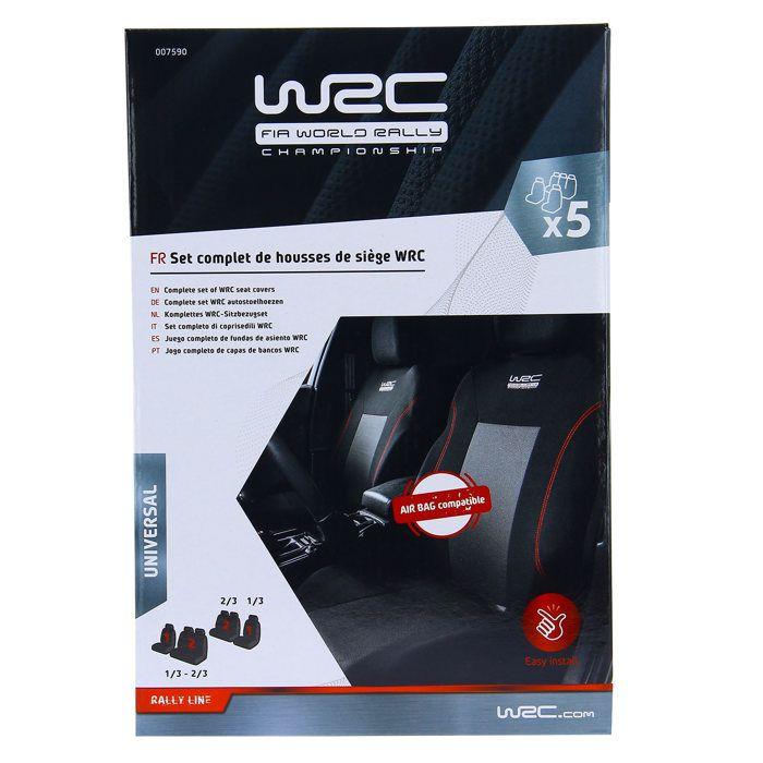 WRC set housses avant-arrière 2/3-1/3 Rally l - Housses de siège auto WRC