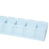 5 Cells Plastic Organizer Storage Box Tie Bra Socks Drawer Cosmetic Divider Housekeeping Container