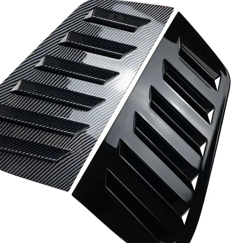 Car Body Kit Rear For VW Golf MK7 7.5 2013-2019 Rear Side Window Louvers Air Vent Scoop Shades Sticker Car Interior Accessories