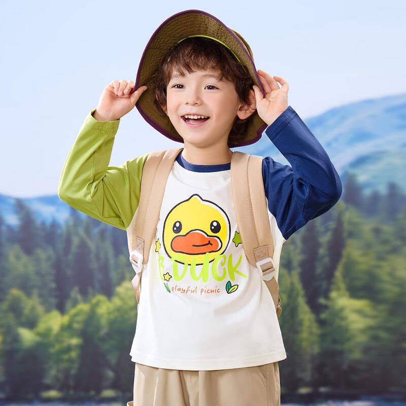 B.Duck Unisex Kids' Long-Sleeve Cotton T-Shirt 6033