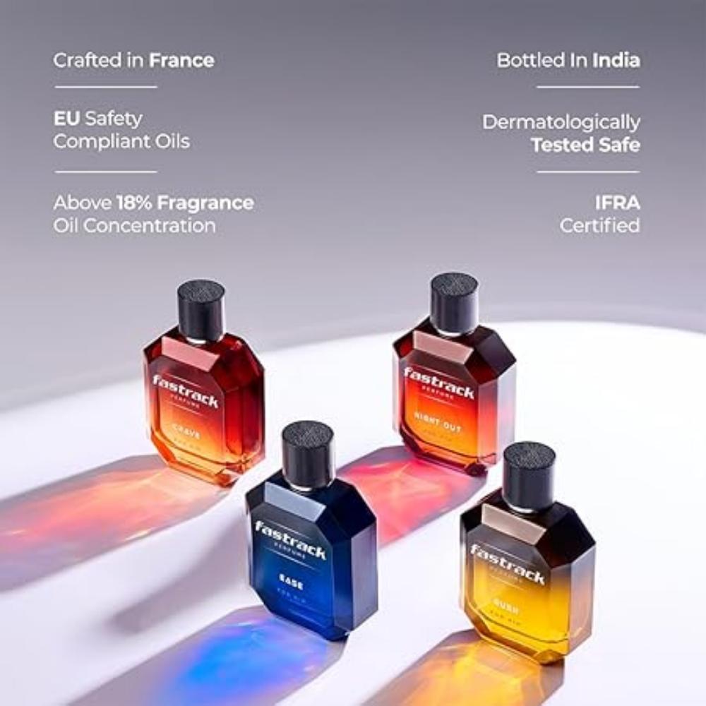 Perfume Crave | Perfume for Men | 100 Ml EDP | Long Lasting Perfume | Notes of Juniper, Bergamot & Vetiver | Crafted In France |IFRA Certified |