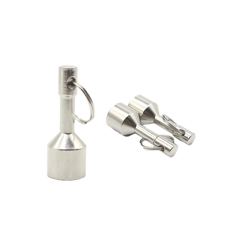 Neodymium Iron Boron Magnetic Keychain Clasp with Stainless Steel Ring