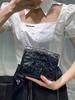 2025 Retro Pleated Flap Chain Bag - Women's Fashion High-End Y Tree Forest Design
