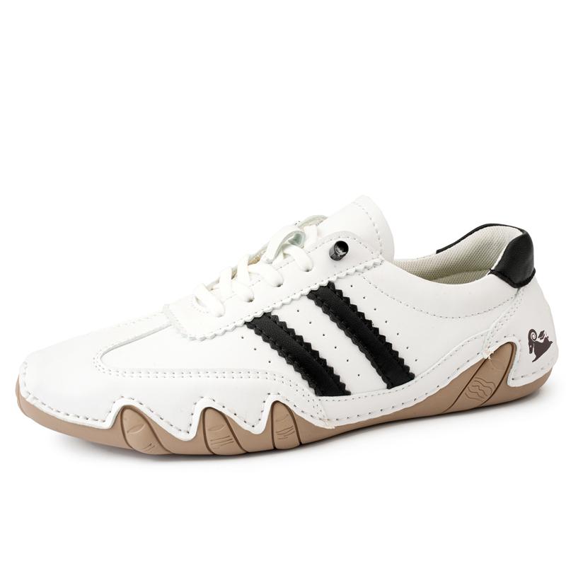 Casuall Shoes for Men Summer Leather Sneakers Shoes Classic Man Loafers Fashion Luxury Shoes White Flat Comfortable Sports Shoes