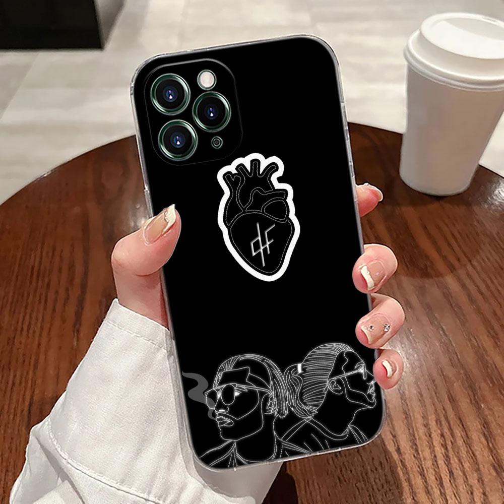 Singer PNL QLF Rapper Heart Case For Apple iPhone 18 17 16 15 14 13 12 11 Pro Max 16 Plus 16E 17Air 17Pro Phone Cover Silicon Funda