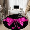 1pc Bowtie Chair Carpet for Office - Durable, Ideal for Chair Mats, Stylish & Functional Decorative Rug yy260203095