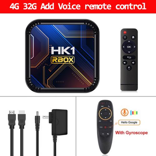 2023 Smart TV Box HK1 RBOX K8S Rockchip3528 8K 4K Android 13 Google Voice Media Player BT 5G Wifi6 4GB 64GB Set Top Box
