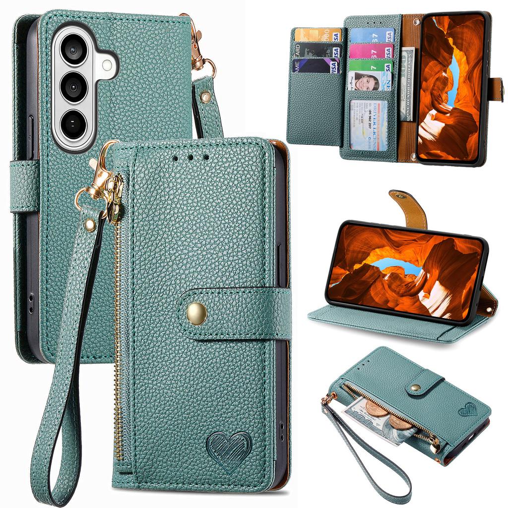 For Xiaomi 17 Pro Max Cases Wallet Stand Retro Texture Leather Phone Cover with Lanyard