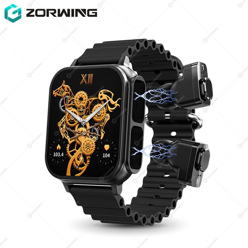 

N22 Мужские умные часы Ultra с наушниками TWS 2 в 1 Bluetooth Call NFC умные часы артериальное давление спортивные часы для Android Ios