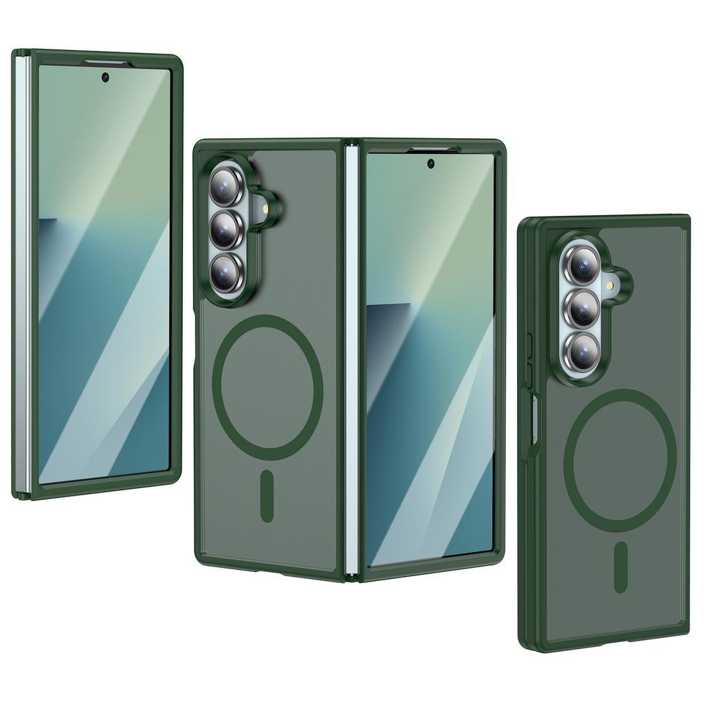 New for Samsung Z Fold 7 Mobile Phone Case Skin-sensitive Magnetic Folding Case Z Fold 6 Mobile Phone Case