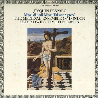 LP Record MEDIEVAL ENSEMBLE OF LONDON - Josquin Despres: Two Masses / Missa L28C1841 L'OISEAU LYRE 1984 Japan Classical Used