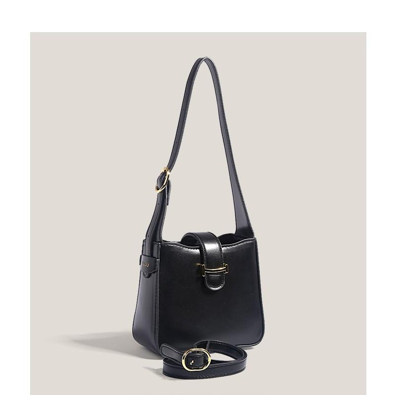 

2025 New Style Bags Fashionable All-matching High-quality One-shoulder Cross-body Niche Design Bucket Women