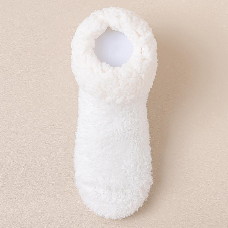 1/10 Pairs Autumn and Winter Coral Fleece Warm Floor Socks Home Cute Sweet Ladies Plus Fleece Socks