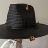 2025 Mode RB Buchstabe Cowboy Strohhut Damen und Herren Sommer Panama Jazzhut Outdoor Urlaubs Strand Sonnenhut Verkauf