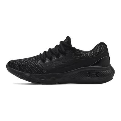 Charged Vantage Knit Lightweight Comfortable Fabric Synthetic Leather Low Top Training Running Shoes Women Sneaker Black 3024700-001