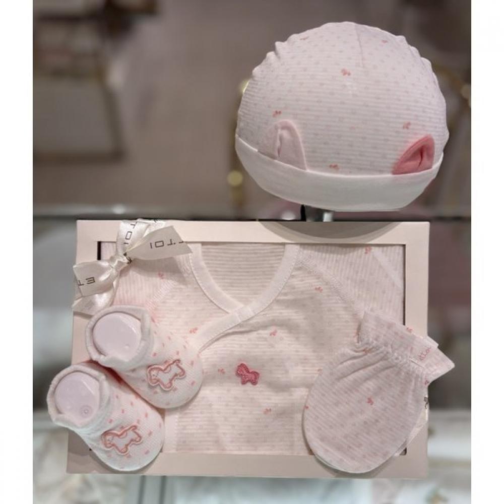 Ettoi Baby Carrier Dot 4 Piece Set  07t085803s4 