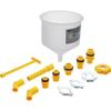 Entonnoirs De Remplissage - BGS - BGS 70000 - 12 Pièces - Plastique Transparent - Mécanisme Anti-bulles
