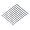 100Pcs Spiral Binding Coils Plastic Dia 9.5mm 3Celsius8in 48 Teeth 4:1 Ratio 75 Sheet Capacity for   Paper