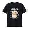 Anatomy of a Shih Tzu Dog Funny T Shirt Snack Detector Soulful Eyes Golden Heart Scratch Here Happy Tail Wiggly Butt Vintage