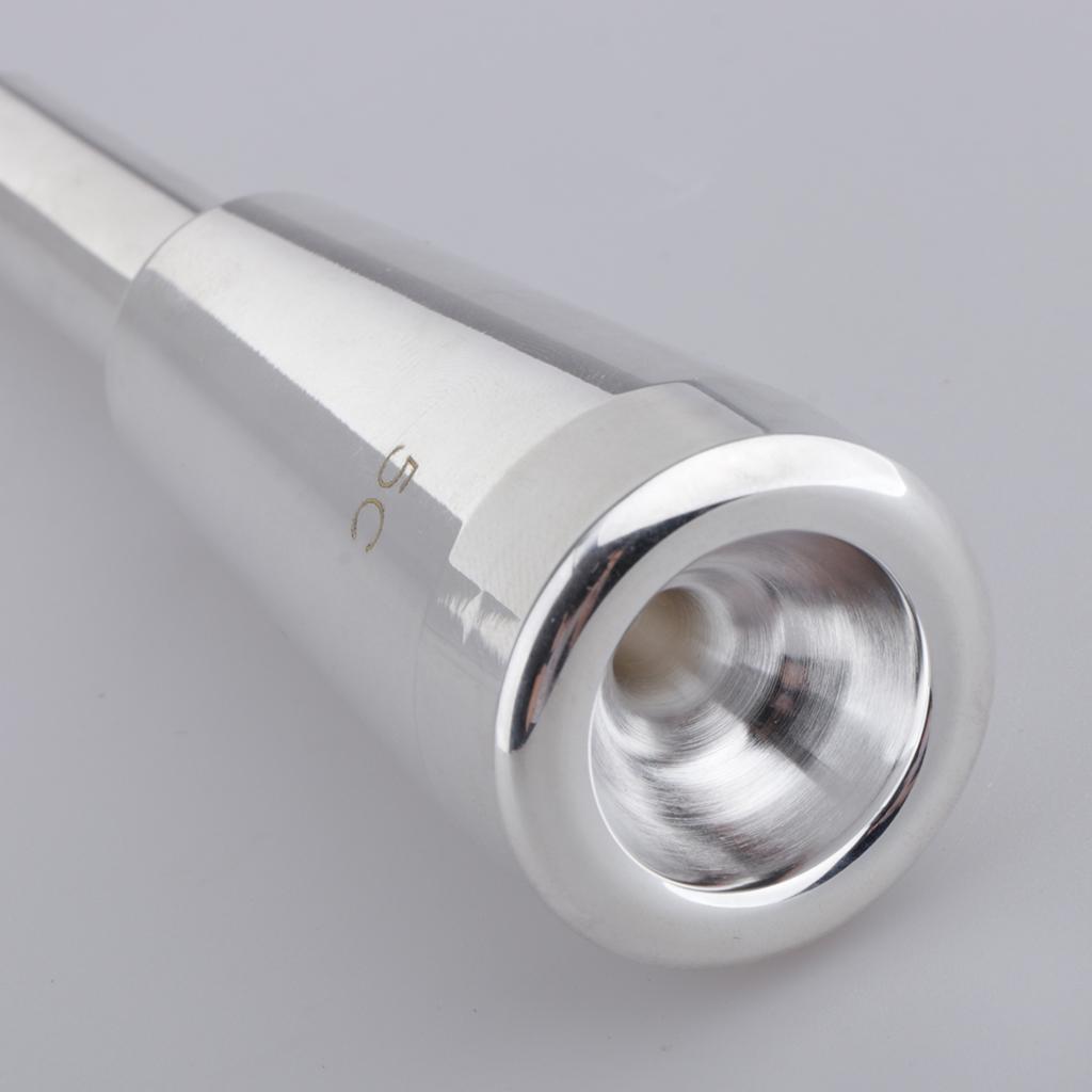 High Quality Trumpet Mouthpiece 5C for Parts Accessories Golden