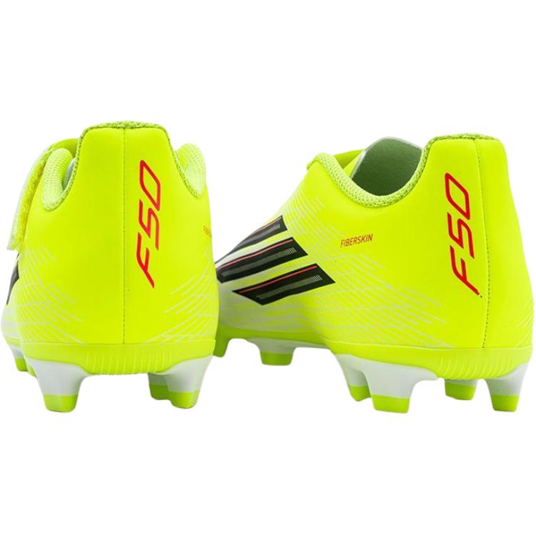 adidas F50 Club Comfortable Versatile Low-Top Soccer Shoes Kids Sneaker Green JS1489