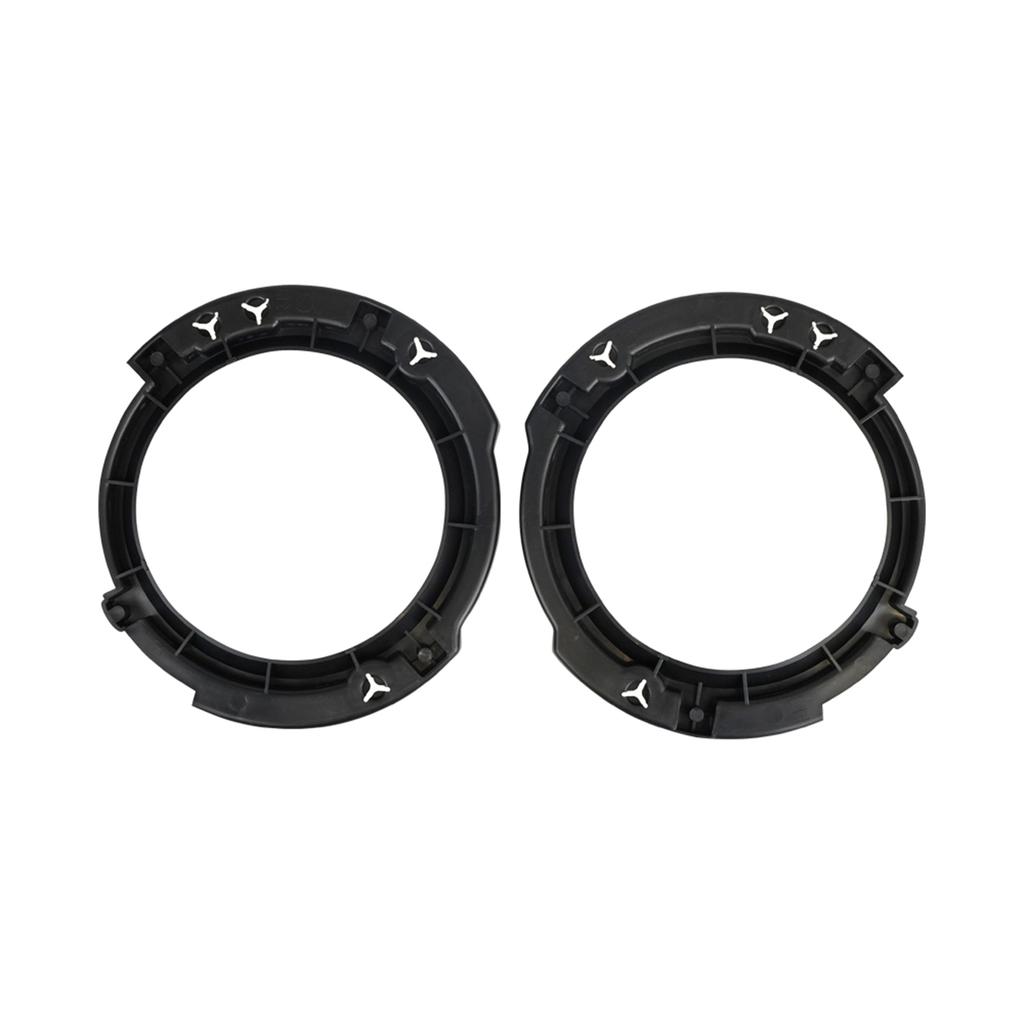 1 Pair Headlight Mounting Bracket Ring Set 7 Inch Replacement for Jeep Wrangler JK 2007 2017