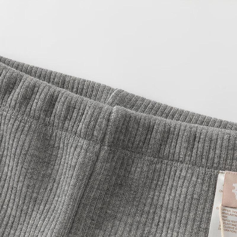 Dave & Bella Girls' Fleece Lined Winter Leggings