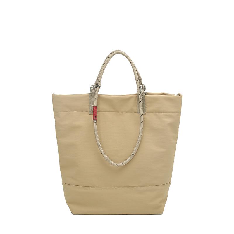 Women's Solid Color Nylon Crossbody Bag - Large Capacity, Versatile Handbag for Work and Commute
