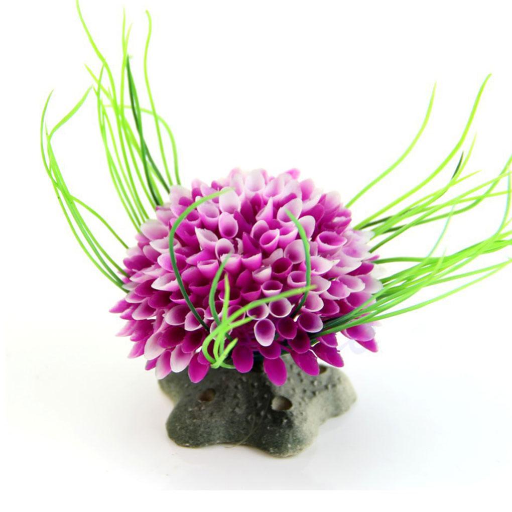 Artificial Aquatic Plant Aquarium Fish Tank Decoration Ornament Decor