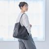 Rootote Women's A4 Size Vertical Tote Bag, Synthetic Leather, Shoulder Strap, LT Round V-Cut - A 3666 (01 Black)