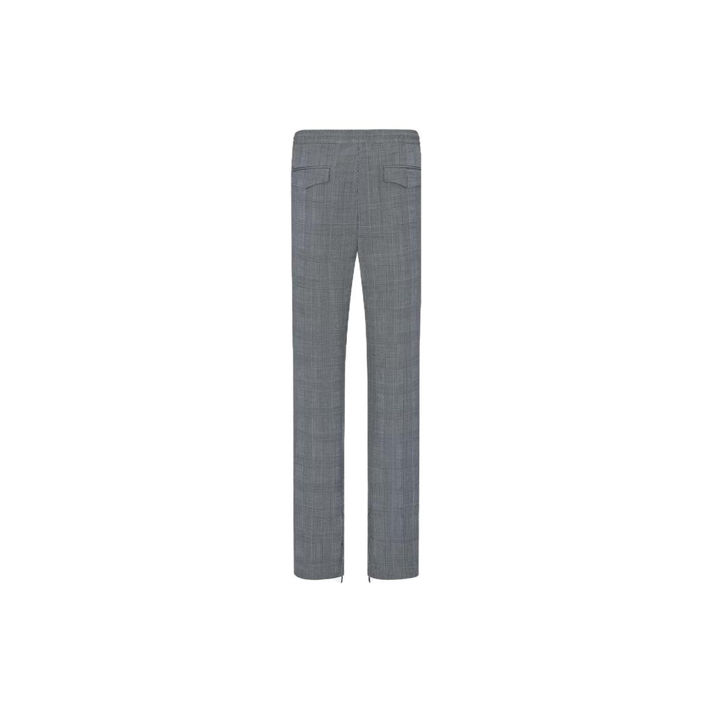 Dior Casual Pants Men's Gray Moderate Straight Fit Pants 113C112A4995-C980