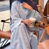 2024 Elegant Plus Size Loose Fit Muslim Dress for Middle East & Turkey