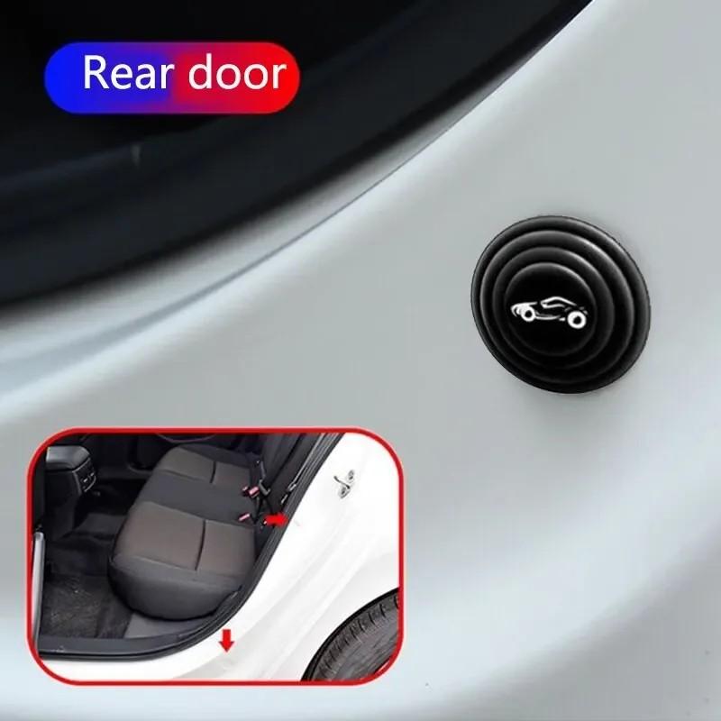 20pcs Silicone Car Door Pads Silent Mat Anti-collision Protector Shock-Absorbing Auto Accessory Buffer Gasket Stickers