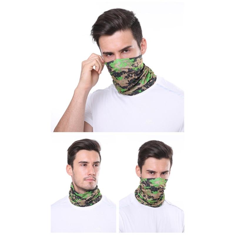 6PCS Stretchable Sun Protective Face Cover For Cycling Hiking Skiing Breathable Sunshade Mask for Outdoor Activity