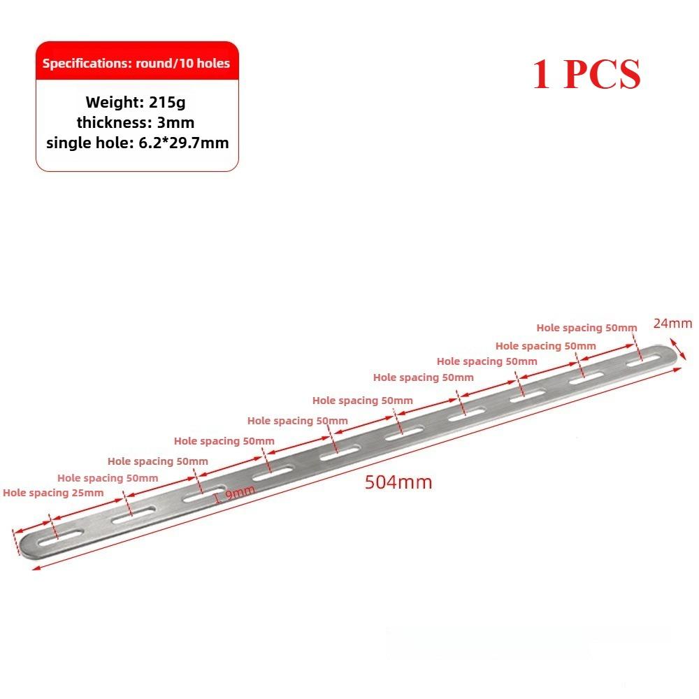 Stainless Steel Flat Corner Bracket Mending Joining Plate Repairing Fixing Connector Furniture Cabinet Shelves Straight Brace