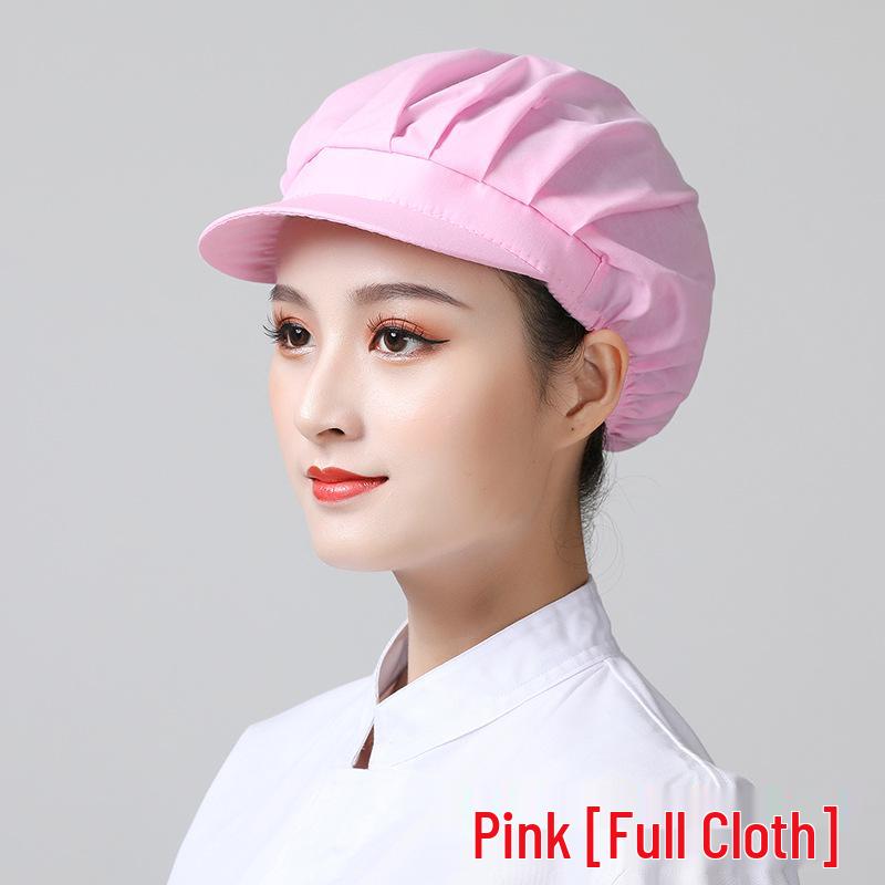 Dustproof Breathable Chef/Waiter Hat - Unisex Sanitary Kitchen Catering Hat