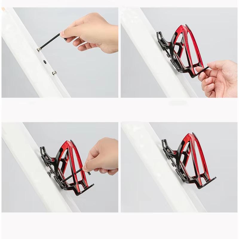 1 Set Cycling Bottle Cages MTB Road Bicycle Water Bottle Holder Colorful Lightweight Cycling Bottle Bracket Bicycle Accessory